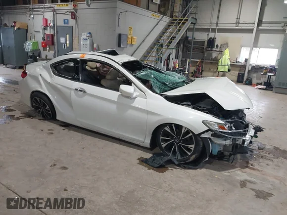 ✅ 2016 Honda Accord EX-L • VIN: 1HGCT1B67GA002216 • Lot: 41261799. Listed on IAAI with 138,800 mi. Free auction sales archive from the USA and detailed vehicle history report at DreamBid. Image 1.