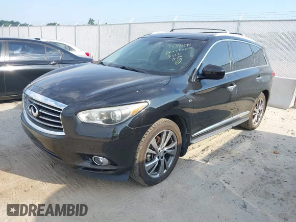 ✅ 2015 Infiniti QX60 • VIN: 5N1AL0MN7FC540966 • Lot: 45375195. Wystawiony na IAAI z przebiegiem 141 211 mil. Bezpłatny archiwum sprzedaży aukcyjnych z USA i szczegółowy raport historii pojazdu na DreamBid. Zdjęcie 2.