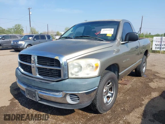✅ 2007 Dodge 1500 ST • VIN: 1D7HA16K67J619212 • Lot: 44484450. Wystawiony na IAAI z przebiegiem Nie podano. Bezpłatny archiwum sprzedaży aukcyjnych z USA i szczegółowy raport historii pojazdu na DreamBid. Zdjęcie 6.
