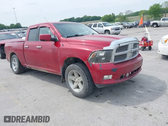 ✅ 2009 Dodge 1500 SLT • VIN: 1D3HV18T69S769247 • Lot: 42416444. Listed on IAAI with 393,409 mi. Free auction sales archive from the USA and detailed vehicle history report at DreamBid. Image 1.