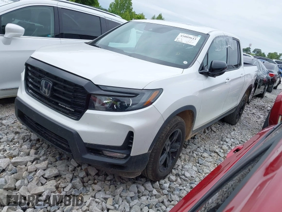 ✅ 2022 Honda Ridgeline Black Edition • VIN: 5FPYK3F87NB013663 • Лот: 45009611. Опубліковано раніше на IAAI з пробігом 59 276 миль. Безкоштовний доступ до архіву аукціонних продажів зі США та докладний звіт про історію автомобіля на DreamBid. Зображення 2.
