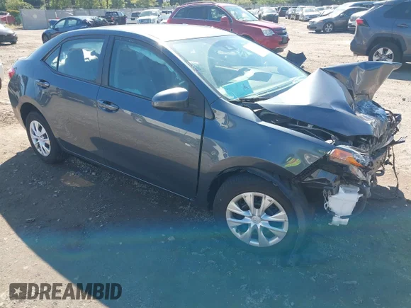 ✅ 2018 Toyota Corolla LE Eco • VIN: 2T1BPRHEXJC112661 • Lot: 43003943. Listed on IAAI with 55,583 mi. Free auction sales archive from the USA and detailed vehicle history report at DreamBid. Image 1.