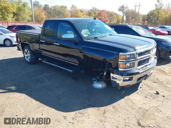 ✅ 2014 Chevrolet Silverado 1500 LTZ • VIN: 1GCVKSEC7EZ233326 • Lot: 43488717. Listed on IAAI with 110,938 mi. Free auction sales archive from the USA and detailed vehicle history report at DreamBid. Image 1.