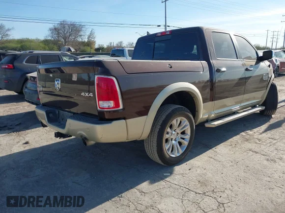 ✅ 2014 Ram 1500 Longhorn Limited • VIN: 1C6RR7PT6ES379224 • Lot: 44051484. Listed on IAAI with Not provided. Free auction sales archive from the USA and detailed vehicle history report at DreamBid. Image 4.
