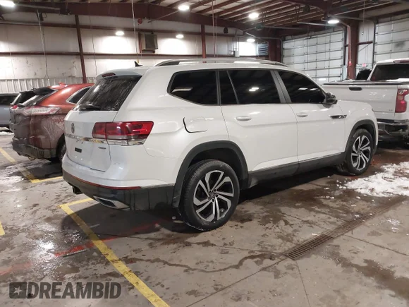 ✅ 2023 Volkswagen Atlas SEL • VIN: 1V2BR2CA4PC506310 • Лот: 44257029. Опубліковано раніше на IAAI з пробігом 59 198 миль. Безкоштовний доступ до архіву аукціонних продажів зі США та докладний звіт про історію автомобіля на DreamBid. Зображення 4.