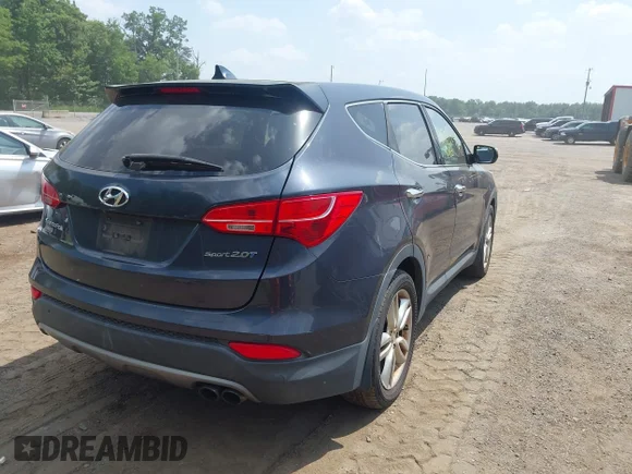 ✅ 2013 Hyundai Santa Fe Sport • VIN: 5XYZW3LA6DG008261 • Lot: 45547242. Listed on IAAI with 232,179 mi. Free auction sales archive from the USA and detailed vehicle history report at DreamBid. Image 4.