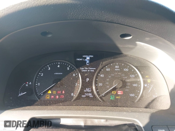 ✅ 2016 Lexus LS 460 • VIN: JTHBL5EF0G5141107 • Lot: 44941451. Listed on IAAI with 74,188 mi. Free auction sales archive from the USA and detailed vehicle history report at DreamBid. Image 7.