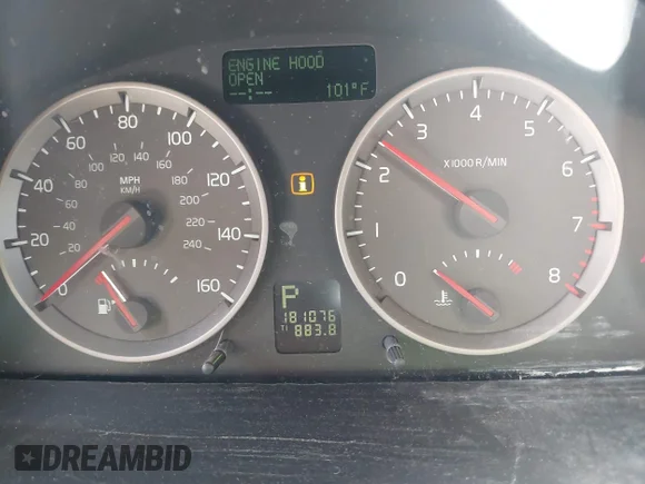 ✅ 2006 Volvo V50 • VIN: YV1MW682362161409 • Lot: 42789443. Wystawiony na IAAI z przebiegiem 181 076 mil. Bezpłatny archiwum sprzedaży aukcyjnych z USA i szczegółowy raport historii pojazdu na DreamBid. Zdjęcie 7.
