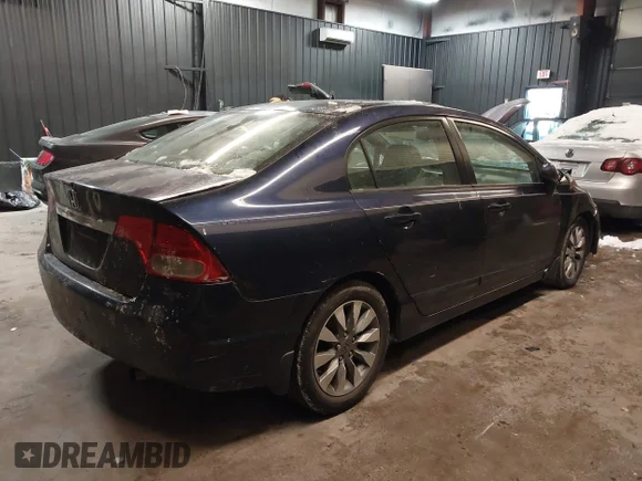 ✅ 2009 Honda Civic EX-L • VIN: 2HGFA16939H504698 • Lot: 44231333. Wystawiony na IAAI z przebiegiem 227 162 mil. Bezpłatny archiwum sprzedaży aukcyjnych z USA i szczegółowy raport historii pojazdu na DreamBid. Zdjęcie 4.