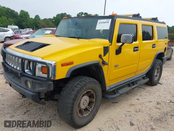 ✅ 2003 Hummer H2 • VIN: 5GRGN23U43H110645 • Lot: 42696058. Wystawiony na IAAI z przebiegiem 241 324 mil. Bezpłatny archiwum sprzedaży aukcyjnych z USA i szczegółowy raport historii pojazdu na DreamBid. Zdjęcie 2.