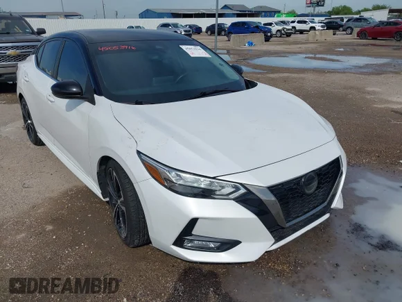 ✅ 2020 Nissan Sentra SR • VIN: 3N1AB8DV4LY290369 • Lot: 45053916. Listed on IAAI with 55,537 mi. Free auction sales archive from the USA and detailed vehicle history report at DreamBid. Image 1.