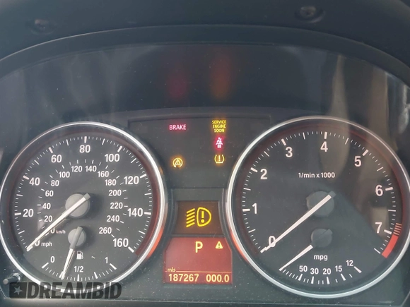 ✅ 2009 BMW 3 Series 328i xDrive • VIN: WBAPK53519A510861 • Lot: 45122772. Wystawiony na IAAI z przebiegiem 187 267 mil. Bezpłatny archiwum sprzedaży aukcyjnych z USA i szczegółowy raport historii pojazdu na DreamBid. Zdjęcie 7.