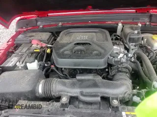 ✅ 2021 Jeep Wrangler Unlimited Sahara Altitude • VIN: 1C4HJXEN9MW536171 • Лот: 90580535. Опубликован ранее на Copart с пробегом 80 695 миль. Бесплатный доступ к архиву аукционных продаж из США и подробный отчёт об истории автомобиля на DreamBid. Изображение 16.