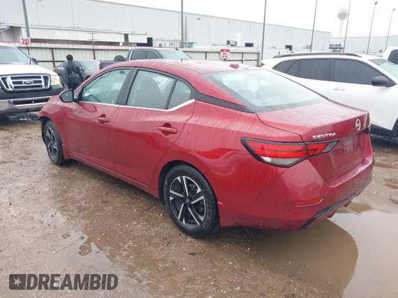 ✅ 2024 Nissan Sentra SV • VIN: 3N1AB8CV3RY208688 • Lot: 44214937. Wystawiony na IAAI z przebiegiem 41 581 mil. Bezpłatny archiwum sprzedaży aukcyjnych z USA i szczegółowy raport historii pojazdu na DreamBid. Zdjęcie 3.