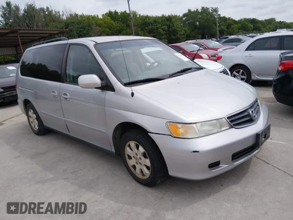 ✅ 2003 Honda Odyssey EX • VIN: 5FNRL18683B086256 • Lot: 45306900. Wystawiony na IAAI z przebiegiem 179 491 mil. Bezpłatny archiwum sprzedaży aukcyjnych z USA i szczegółowy raport historii pojazdu na DreamBid. Zdjęcie 1.