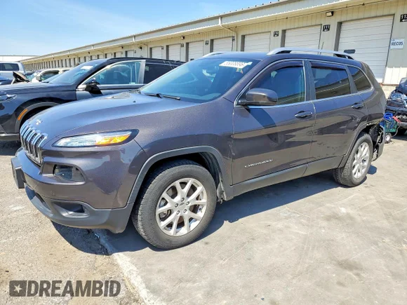 ✅ 2018 Jeep Cherokee Latitude Plus • VIN: 1C4PJMLX7JD517155 • Лот: 55008896. Опубліковано раніше на Copart з пробігом 37 484 миль. Безкоштовний доступ до архіву аукціонних продажів зі США та докладний звіт про історію автомобіля на DreamBid. Зображення 1.