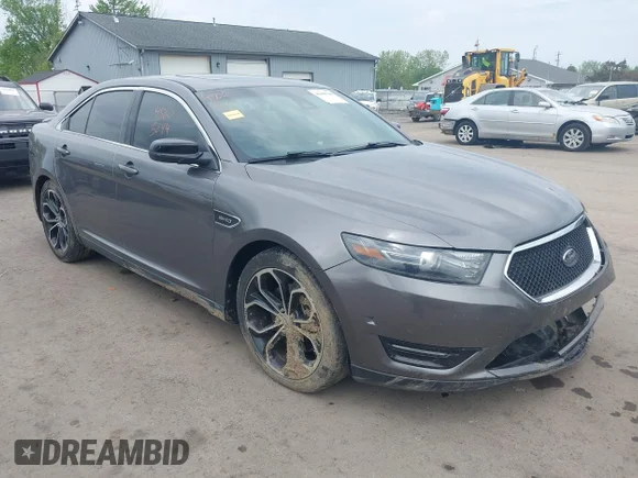 ✅ 2013 Ford Taurus SHO • VIN: 1FAHP2KT5DG116203 • Lot: 45065244. Listed on IAAI with 110,347 mi. Free auction sales archive from the USA and detailed vehicle history report at DreamBid. Image 1.