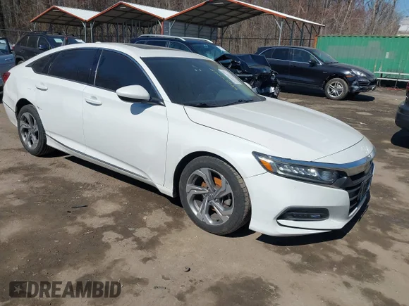 ✅ 2020 Honda Accord EX • VIN: 1HGCV1F49LA073799 • Lot: 44665828. Listed on IAAI with 150,786 mi. Free auction sales archive from the USA and detailed vehicle history report at DreamBid. Image 1.