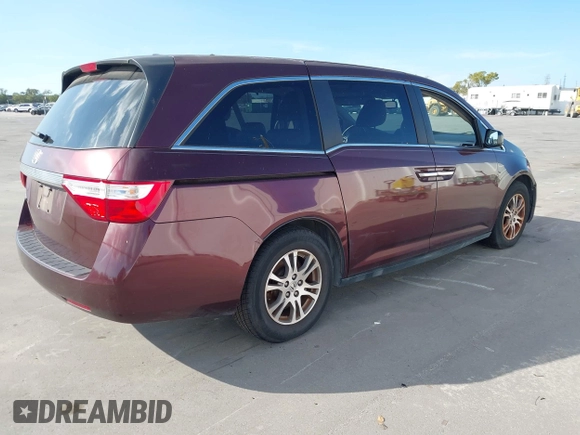 ✅ 2013 Honda Odyssey EX-L • VIN: 5FNRL5H65DB019980 • Lot: 44243104. Wystawiony na IAAI z przebiegiem 86 328 mil. Bezpłatny archiwum sprzedaży aukcyjnych z USA i szczegółowy raport historii pojazdu na DreamBid. Zdjęcie 4.