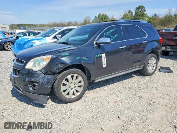 ✅ 2010 Chevrolet Equinox LTZ • VIN: 2CNFLGEYXA6245241 • Лот: 46922566. Опубликован ранее на Copart с пробегом 186 770 миль. Бесплатный доступ к архиву аукционных продаж из США и подробный отчёт об истории автомобиля на DreamBid. Изображение 1.