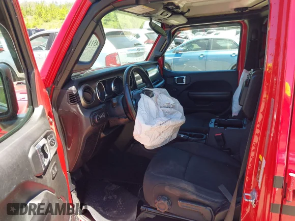 ✅ 2021 Jeep Wrangler Unlimited Sport S • VIN: 1C4HJXDN4MW527976 • Lot: 45114024. Wystawiony na IAAI z przebiegiem 127 611 mil. Bezpłatny archiwum sprzedaży aukcyjnych z USA i szczegółowy raport historii pojazdu na DreamBid. Zdjęcie 5.
