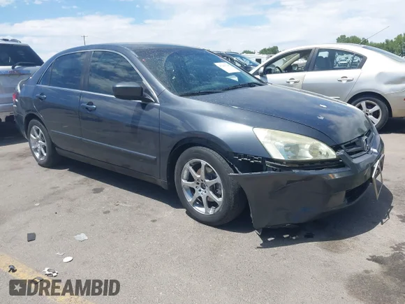 ✅ 2003 Honda Accord LX • VIN: 1HGCM66313A103837 • Лот: 45261748. Опубліковано раніше на IAAI з пробігом 278 801 миль. Безкоштовний доступ до архіву аукціонних продажів зі США та докладний звіт про історію автомобіля на DreamBid. Зображення 1.