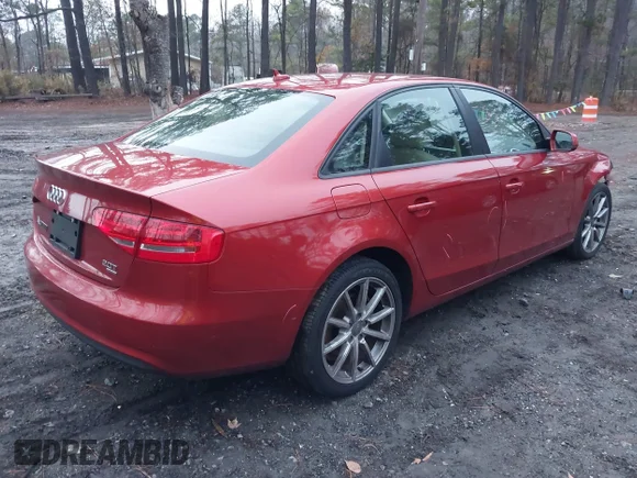 ✅ 2013 Audi A4 Premium • VIN: WAUBFAFL0DN024948 • Лот: 41064060. Опубліковано раніше на IAAI з пробігом 130 479 миль. Безкоштовний доступ до архіву аукціонних продажів зі США та докладний звіт про історію автомобіля на DreamBid. Зображення 4.