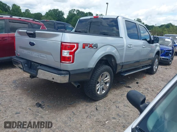 ✅ 2019 Ford F-150 XLT • VIN: 1FTEW1E56KFA79527 • Lot: 45383736. Listed on IAAI with 116,023 mi. Free auction sales archive from the USA and detailed vehicle history report at DreamBid. Image 4.