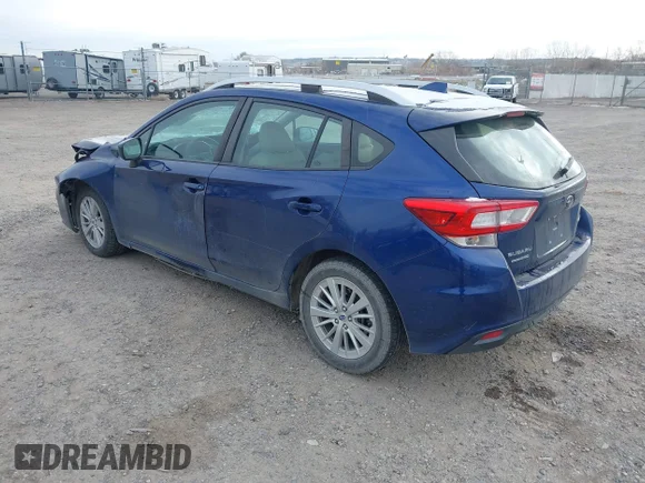 ✅ 2018 Subaru Impreza Premium • VIN: 4S3GTAB67J3717248 • Lot: 44221563. Wystawiony na IAAI z przebiegiem 98 781 mil. Bezpłatny archiwum sprzedaży aukcyjnych z USA i szczegółowy raport historii pojazdu na DreamBid. Zdjęcie 3.