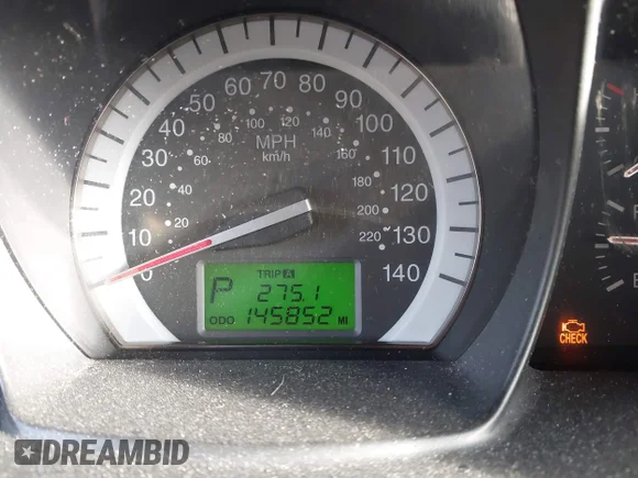 ✅ 2007 Kia Spectra • VIN: KNAFE161775003831 • Лот: 43512860. Опубліковано раніше на IAAI з пробігом 145 852 миль. Безкоштовний доступ до архіву аукціонних продажів зі США та докладний звіт про історію автомобіля на DreamBid. Зображення 7.