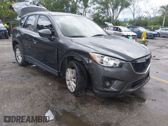 ✅ 2014 Mazda CX-5 Touring • VIN: JM3KE2CY3E0368257 • Lot: 45250223. Wystawiony na IAAI z przebiegiem 172 680 mil. Bezpłatny archiwum sprzedaży aukcyjnych z USA i szczegółowy raport historii pojazdu na DreamBid. Zdjęcie 1.