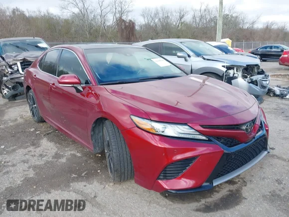 ✅ 2018 Toyota Camry XLE • VIN: 4T1BZ1HK0JU504189 • Лот: 44206038. Опубликован ранее на IAAI с пробегом 67 527 миль. Бесплатный доступ к архиву аукционных продаж из США и подробный отчёт об истории автомобиля на DreamBid. Изображение 1.