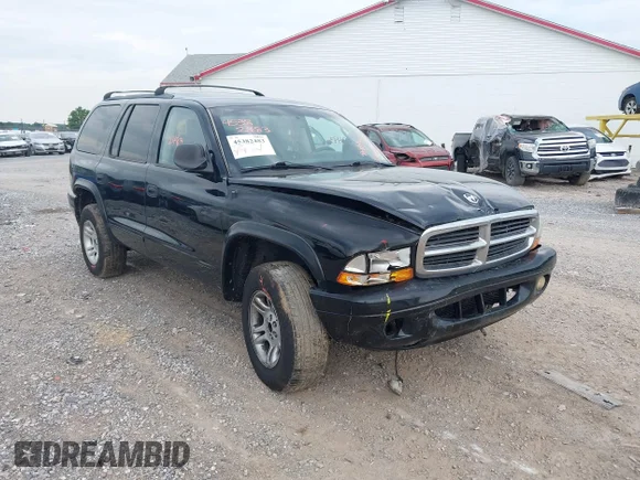 ✅ 2003 Dodge Durango SLT • VIN: 1D4HS48N83F566013 • Lot: 45382483. Listed on IAAI with 199,090 mi. Free auction sales archive from the USA and detailed vehicle history report at DreamBid. Image 1.