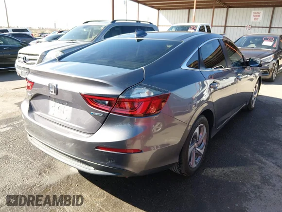 ✅ 2020 Honda Insight EX • VIN: 19XZE4F57LE014203 • Лот: 44276280. Опубліковано раніше на IAAI з пробігом 95 206 миль. Безкоштовний доступ до архіву аукціонних продажів зі США та докладний звіт про історію автомобіля на DreamBid. Зображення 4.