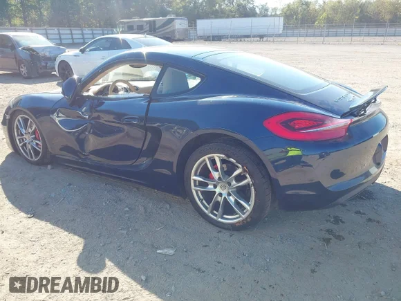 ✅ 2014 Porsche Cayman S • VIN: WP0AB2A89EK190892 • Lot: 43418408. Wystawiony na IAAI z przebiegiem 39 189 mil. Bezpłatny archiwum sprzedaży aukcyjnych z USA i szczegółowy raport historii pojazdu na DreamBid. Zdjęcie 3.