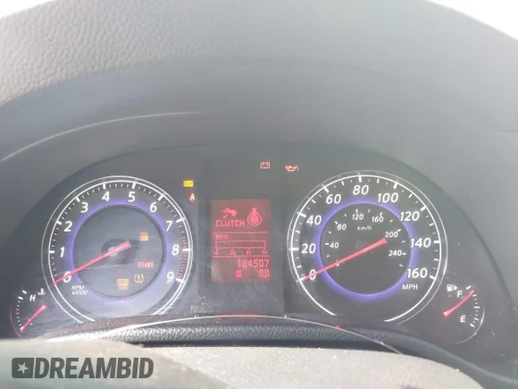 ✅ 2008 Infiniti G37 Journey • VIN: JNKCV64E68M113784 • Lot: 43143077. Listed on IAAI with 184,507 mi. Free auction sales archive from the USA and detailed vehicle history report at DreamBid. Image 7.