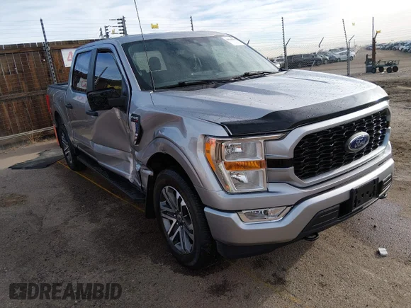 ✅ 2021 Ford F-150 Lariat • VIN: 1FTFW1E87MFC80208 • Lot: 44368059. Listed on IAAI with 78,676 mi. Free auction sales archive from the USA and detailed vehicle history report at DreamBid. Image 1.