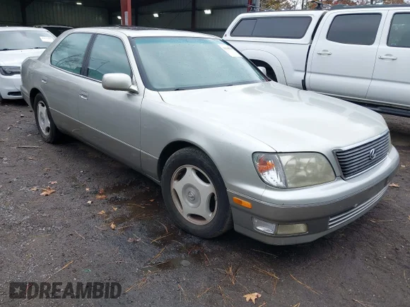 ✅ 2000 Lexus LS 400 • VIN: JT8BH28F0Y0178331 • Лот: 43648205. Опубліковано раніше на IAAI з пробігом 143 453 миль. Безкоштовний доступ до архіву аукціонних продажів зі США та докладний звіт про історію автомобіля на DreamBid. Зображення 1.