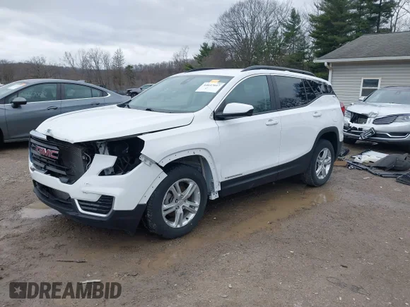 ✅ 2023 GMC Terrain SLE • VIN: 3GKALTEG5PL124429 • Лот: 44647667. Опубліковано раніше на IAAI з пробігом 33 114 миль. Безкоштовний доступ до архіву аукціонних продажів зі США та докладний звіт про історію автомобіля на DreamBid. Зображення 2.
