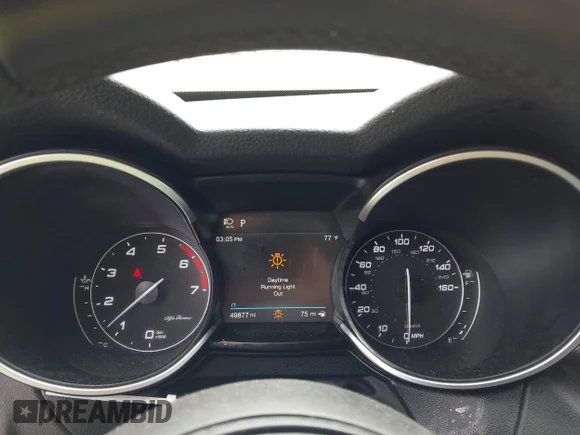 ✅ 2022 Alfa Romeo Stelvio Ti • VIN: ZASPAKBNXN7D48765 • Lot: 42299318. Listed on IAAI with 49,877 mi. Free auction sales archive from the USA and detailed vehicle history report at DreamBid. Image 7.