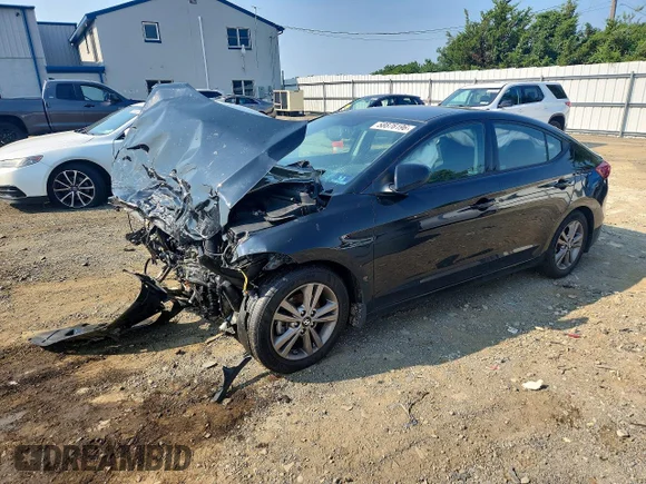 ✅ 2018 Hyundai Elantra SEL • VIN: 5NPD84LF5JH357521 • Lot: 58876196. Wystawiony na Copart z przebiegiem 41 611 mil. Bezpłatny archiwum sprzedaży aukcyjnych z USA i szczegółowy raport historii pojazdu na DreamBid. Zdjęcie 1.
