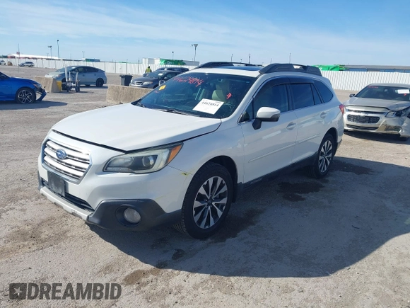 ✅ 2017 Subaru Outback Limited • VIN: 4S4BSANC6H3235620 • Lot: 44624814. Listed on IAAI with 185,725 mi. Free auction sales archive from the USA and detailed vehicle history report at DreamBid. Image 2.