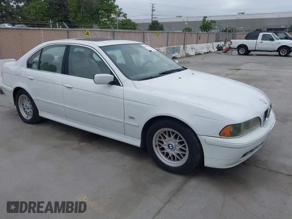 ✅ 2002 BMW 5 Series 525i • VIN: WBADT43442GY43690 • Лот: 45079184. Опубликован ранее на IAAI с пробегом 103 379 миль. Бесплатный доступ к архиву аукционных продаж из США и подробный отчёт об истории автомобиля на DreamBid. Изображение 1.