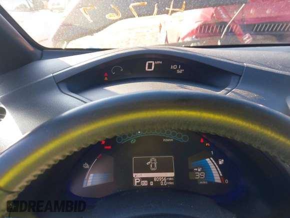 ✅ 2013 Nissan LEAF S • VIN: 1N4AZ0CP1DC417673 • Lot: 43986177. Wystawiony na IAAI z przebiegiem 80 956 mil. Bezpłatny archiwum sprzedaży aukcyjnych z USA i szczegółowy raport historii pojazdu na DreamBid. Zdjęcie 7.
