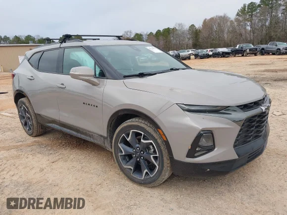 ✅ 2021 Chevrolet Blazer RS • VIN: 3GNKBERS4MS508899 • Лот: 41728853. Опубликован ранее на IAAI с пробегом 77 481 миль. Бесплатный доступ к архиву аукционных продаж из США и подробный отчёт об истории автомобиля на DreamBid. Изображение 1.