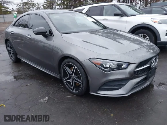 ✅ 2021 Mercedes-Benz CLA 250 • VIN: W1K5J4HB9MN197894 • Lot: 44114701. Listed on IAAI with 47,201 mi. Free auction sales archive from the USA and detailed vehicle history report at DreamBid. Image 1.