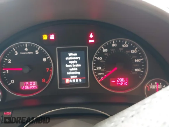 ✅ 2005 Audi A4 3.2L • VIN: WAUDG68E45A512228 • Lot: 42238602. Wystawiony na IAAI z przebiegiem 74 210 mil. Bezpłatny archiwum sprzedaży aukcyjnych z USA i szczegółowy raport historii pojazdu na DreamBid. Zdjęcie 7.