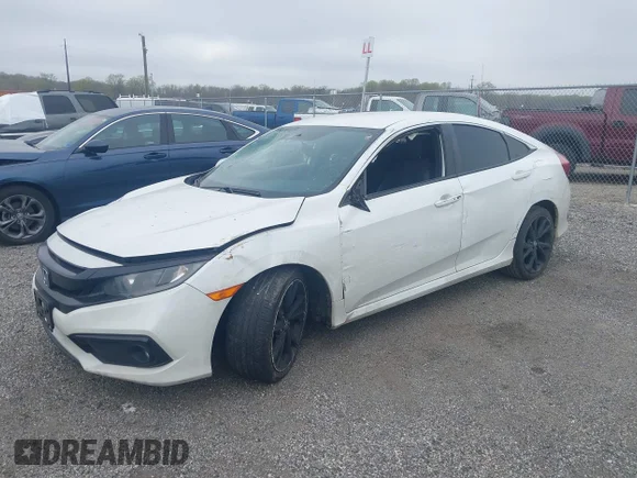 ✅ 2020 Honda Civic Sport • VIN: 2HGFC2F80LH563903 • Лот: 44826868. Опубліковано раніше на IAAI з пробігом 75 000 миль. Безкоштовний доступ до архіву аукціонних продажів зі США та докладний звіт про історію автомобіля на DreamBid. Зображення 2.
