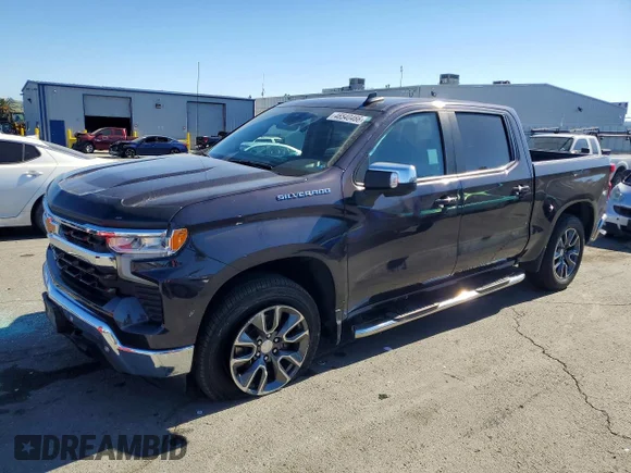 ✅ 2024 Chevrolet Silverado 1500 LT • VIN: 3GCPACED2RG133375 • Lot: 46540466. Listed on Copart with 30,019 mi. Free auction sales archive from the USA and detailed vehicle history report at DreamBid. Image 1.
