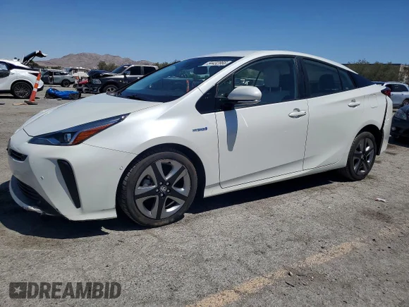 ✅ 2019 Toyota Prius Limited • VIN: JTDKARFU1K3076686 • Lot: 54432866. Listed on Copart with 28,383 mi. Free auction sales archive from the USA and detailed vehicle history report at DreamBid. Image 1.
